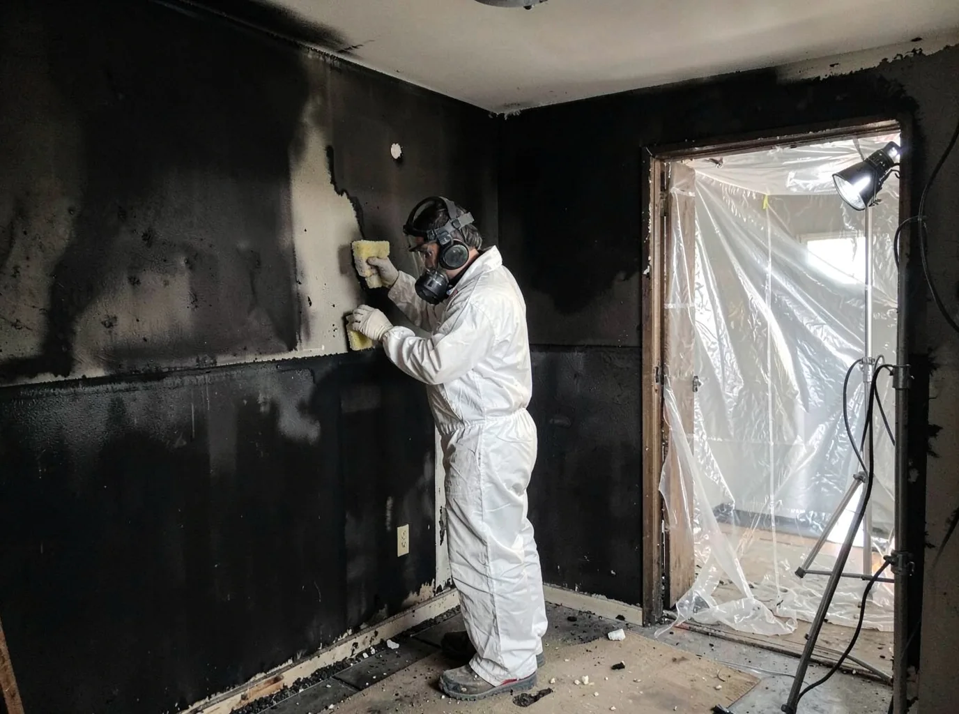 Fire Damage Restoration company in Holcomb, MS